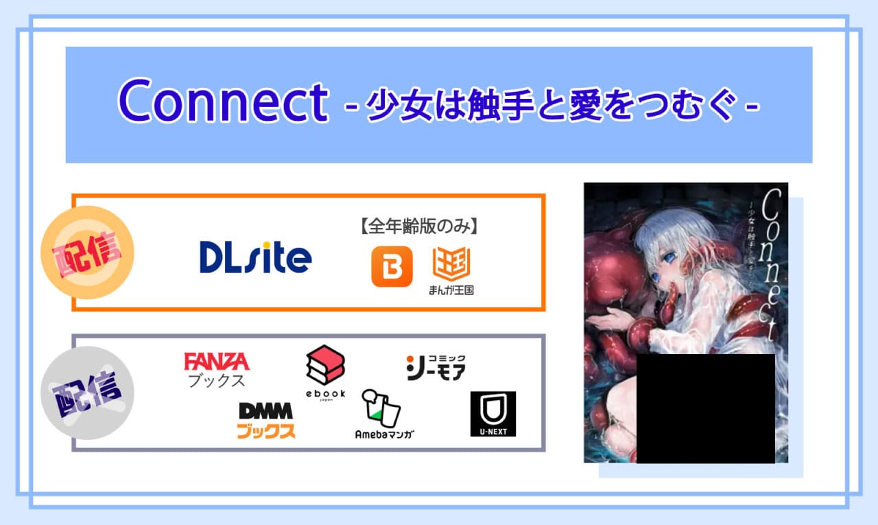 Connect-少女は触手と愛をつむぐ-の電子書籍の配信サイト比較