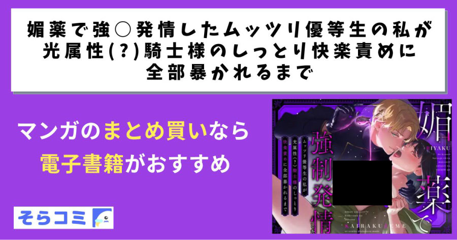 媚薬で強○発情したムッツリ優等生の私が光属性(?)騎士様のしっとり快楽責めに全部暴かれるまでのアイキャッチ