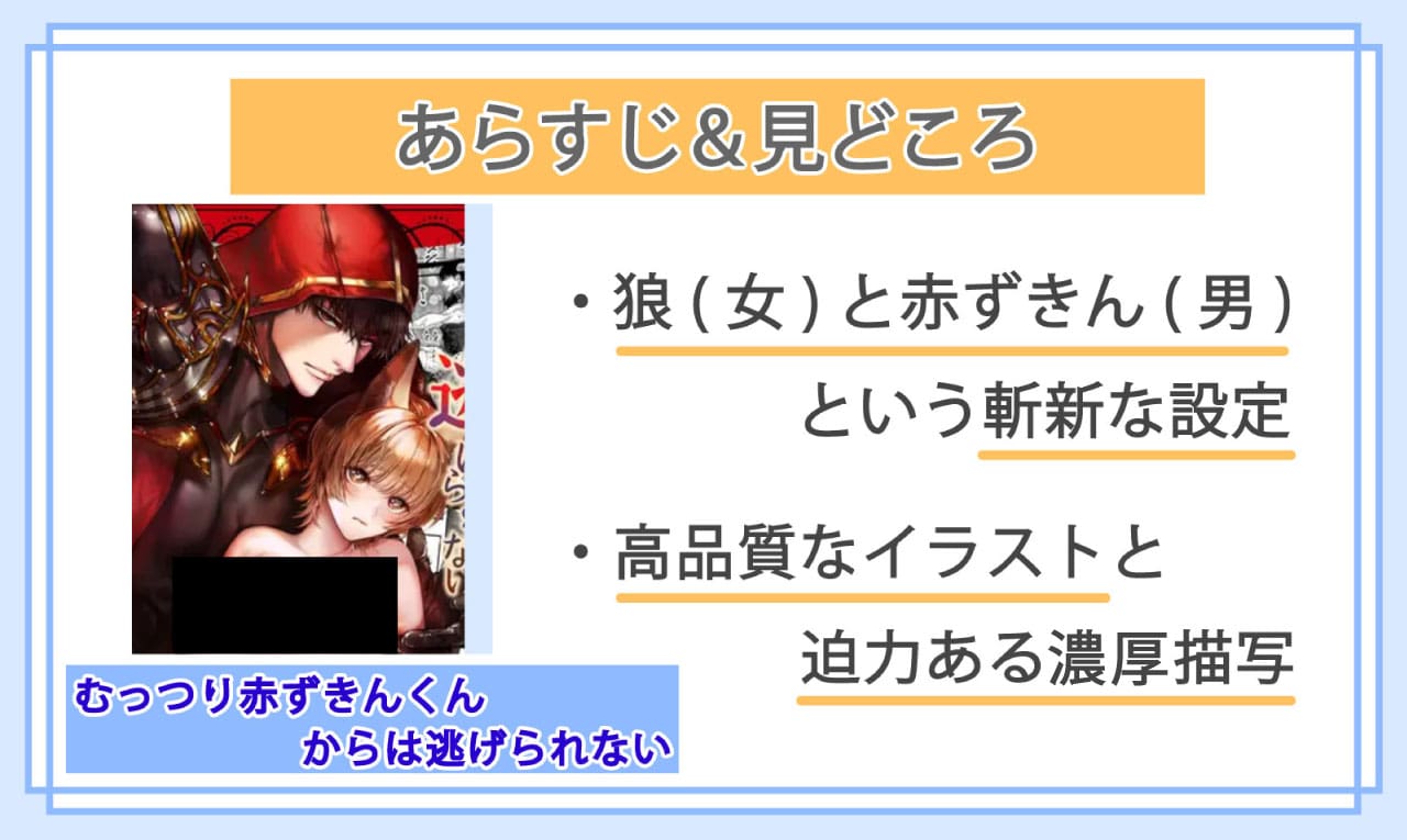 むっつり赤ずきんくんからは逃げられないのあらすじと見どころ