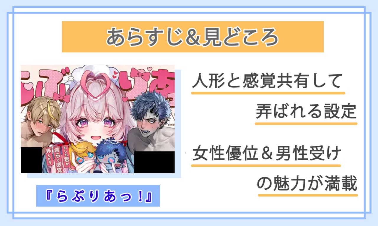 らぶりあっ!～もしも君が僕らと感覚共有する人形を弄んだら～のあらすじと見どころ