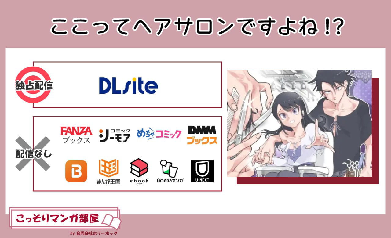 ここってヘアサロンですよね!?を読める電子書籍サイト比較